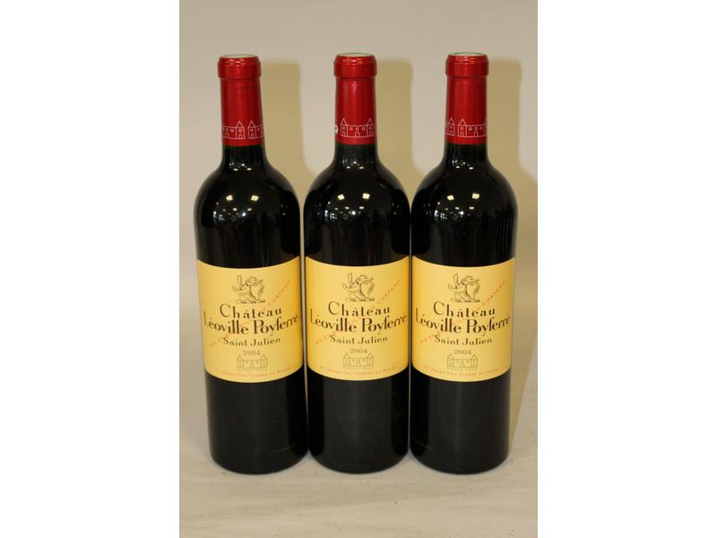 3 blles CH. LEOVILLE POYFERRE, Saint-Julien,...