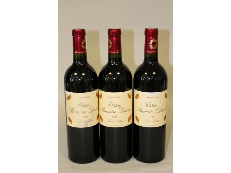 3 blles CH. BRANAIRE DUCRU, Saint Julien,...