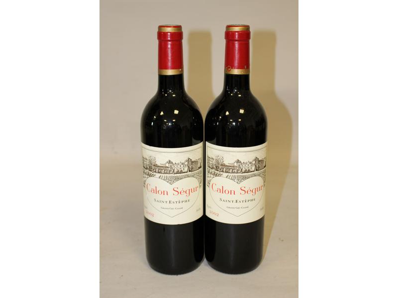 2 blles CH. CALON SEGUR, Saint-Estephe, GCC,...
