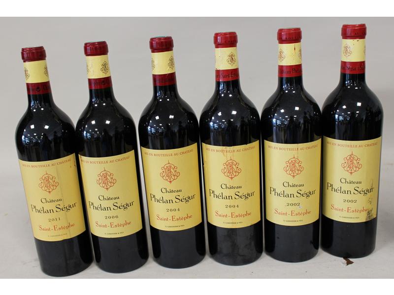 6 blles CH. PHELAN SEGUR, Saint-Estephe: