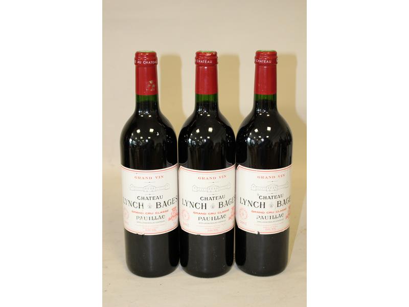 3 blles CH. LYNCH BAGES, Pauillac, GCC, ...