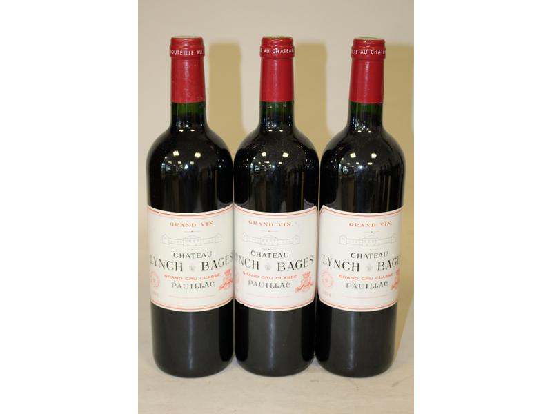 3 blles CH. LYNCH BAGES, Pauillac, GCC, ...