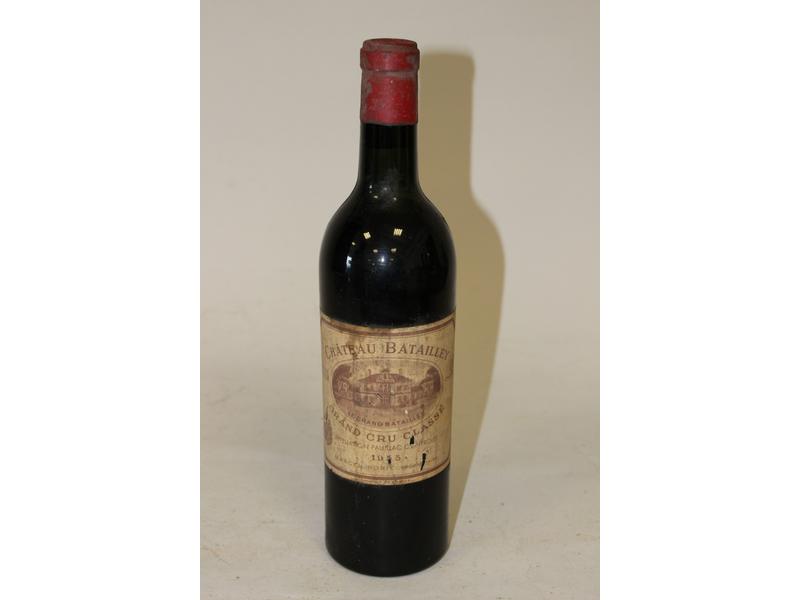 1 blle CH. BATAILLEY, Pauillac, GCC, 195...