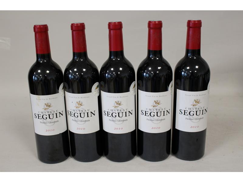 5 blles CH. SEGUIN, Pessac-Léognan, 2010
