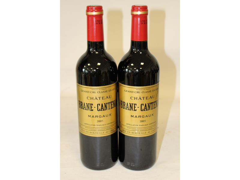 2 blles CH. BRANE CANTENAC, Margaux, GCC,...