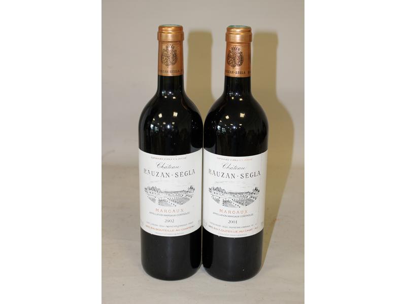 2 blles CH. RAUZAN SEGLA, Margaux, GCC: