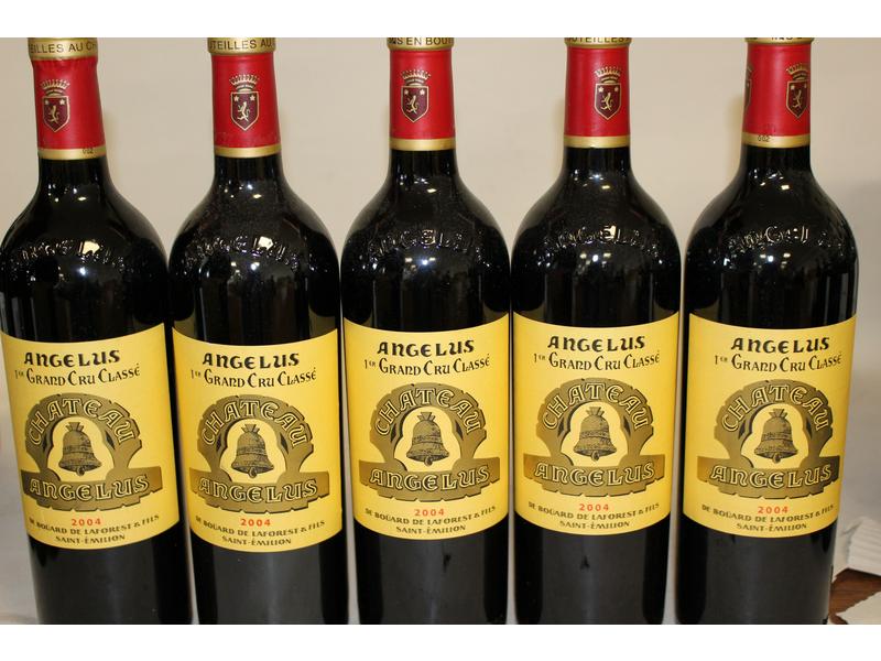 5 Blles CH. ANGELUS, Saint Emilion , 1er...