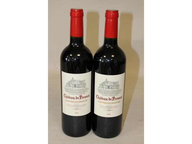 2 blles CH. DE PRESSAC, Saint-Emilion, GC,...