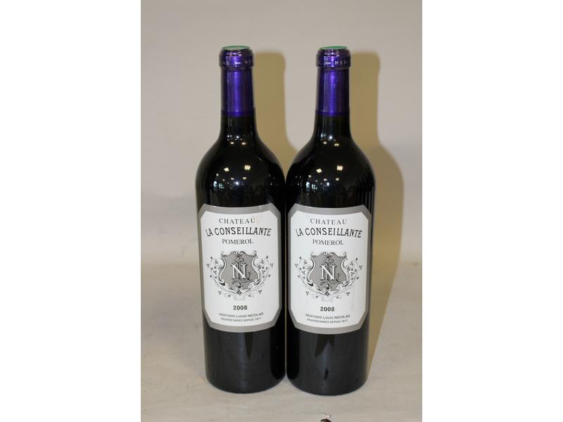 2 blles CH. LA CONSEILLANTE, pomerol, 20...