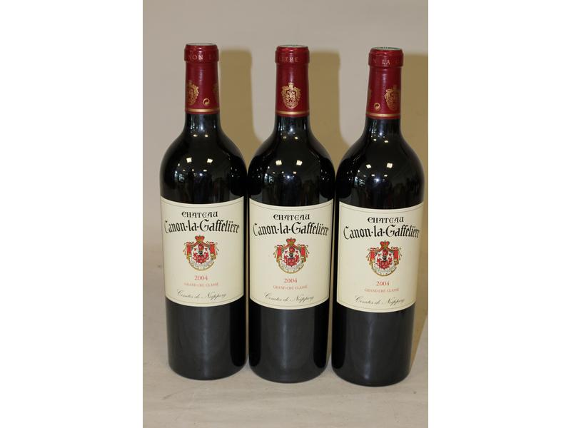 3 blles CH. CANON LA GAFFELIERE, Saint-Emilion,...