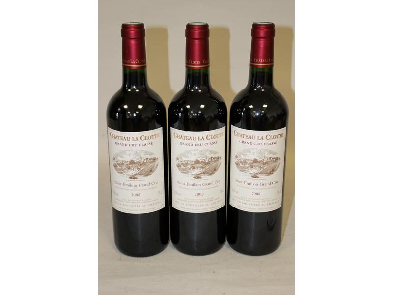 3 blles CH. LA CLOTTE, Saint-Emilion, GCC,...