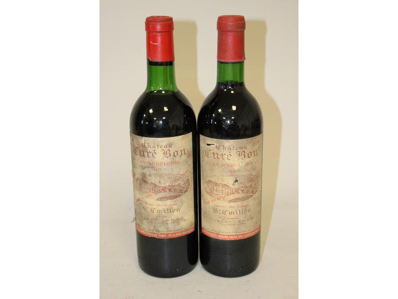 2 blles CH. CUREE BON LA MADELEINE, Saint-Emilion,...