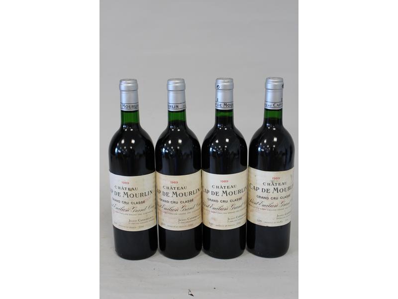 4 blles CH. CAP DE MOURLIN, Saint-Emilion,...