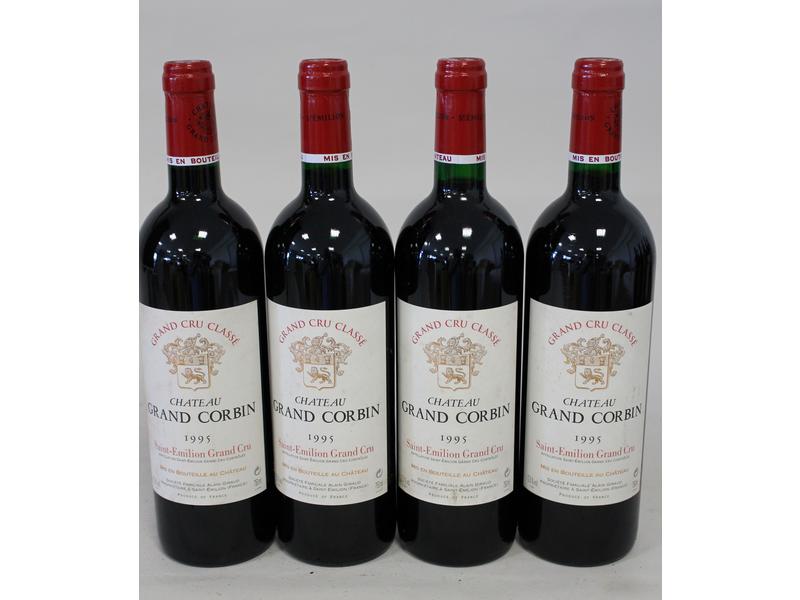 4 blles CH. GRAND CORBIN, Saint-Emilion,...