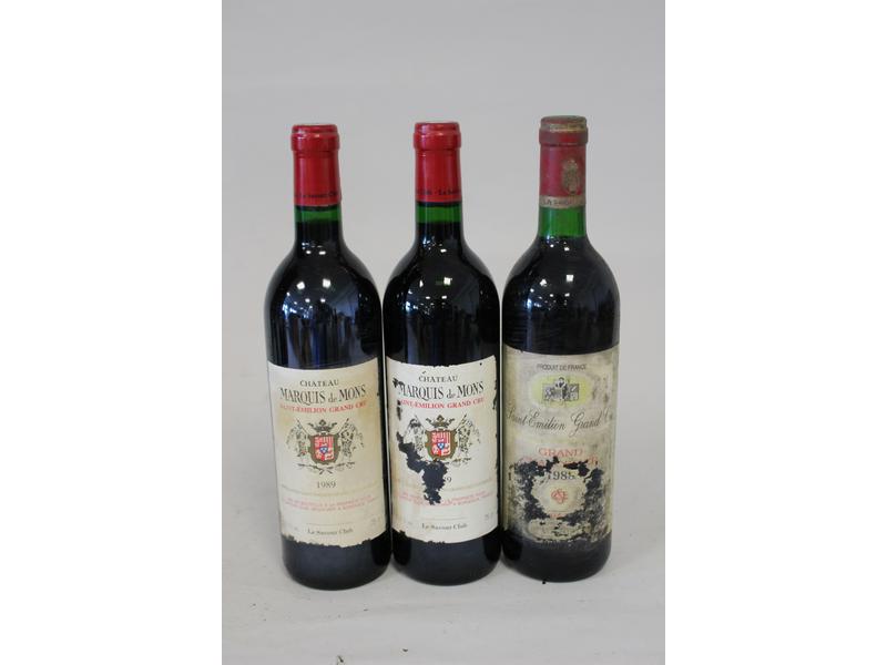 Lot de 3 blles: