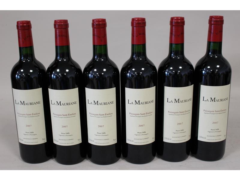 6 blles LA MAURIANE, Puisseguin Saint-Emilion,...