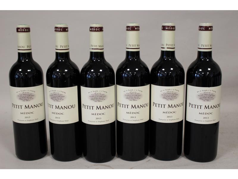 6 blles PETIT MANOU, Médoc, 2013