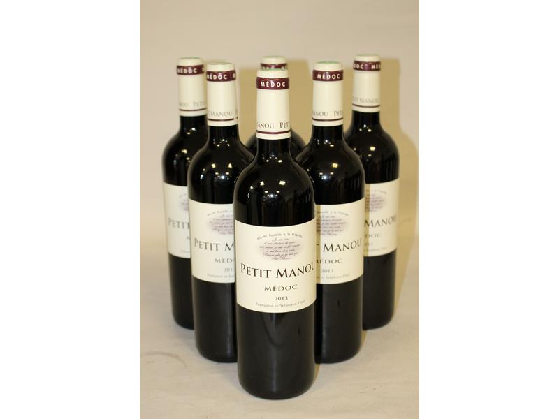 6 blles PETIT MANOU, Médoc, 2013