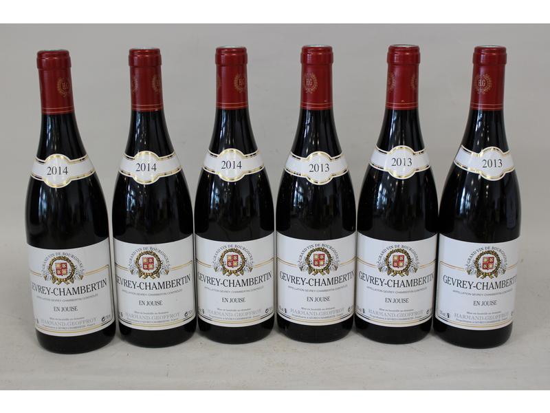 6 blles GEVREY CHAMBERTIN, En Jouise,  mise...