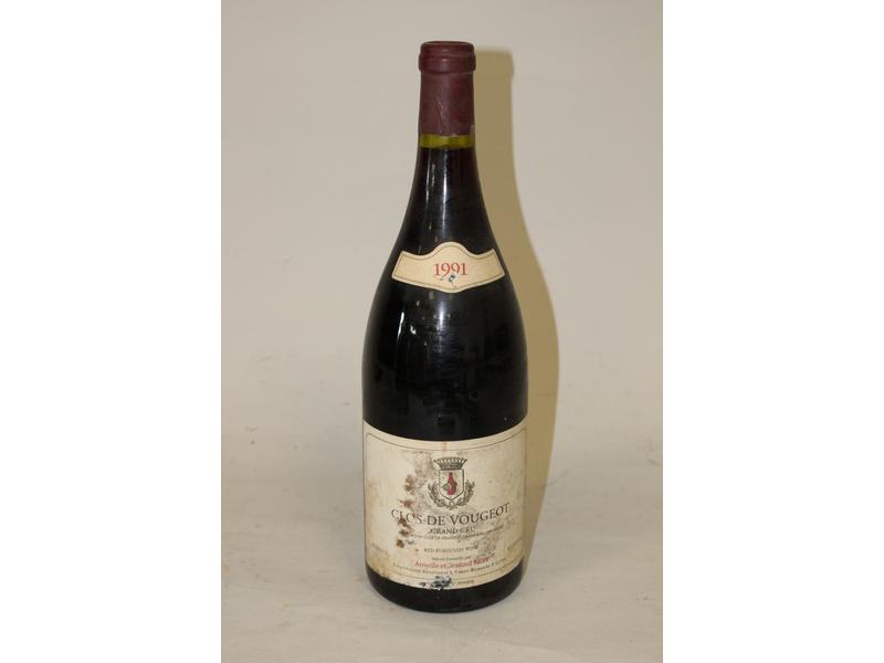 1 Mag. CLOS DE VOUGEOT, mise Rion, 1991
