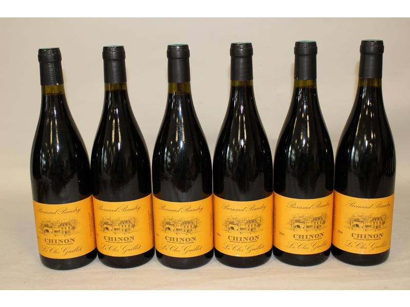 6 blles CHINON, Le Clos Guillot, mise Bernard...