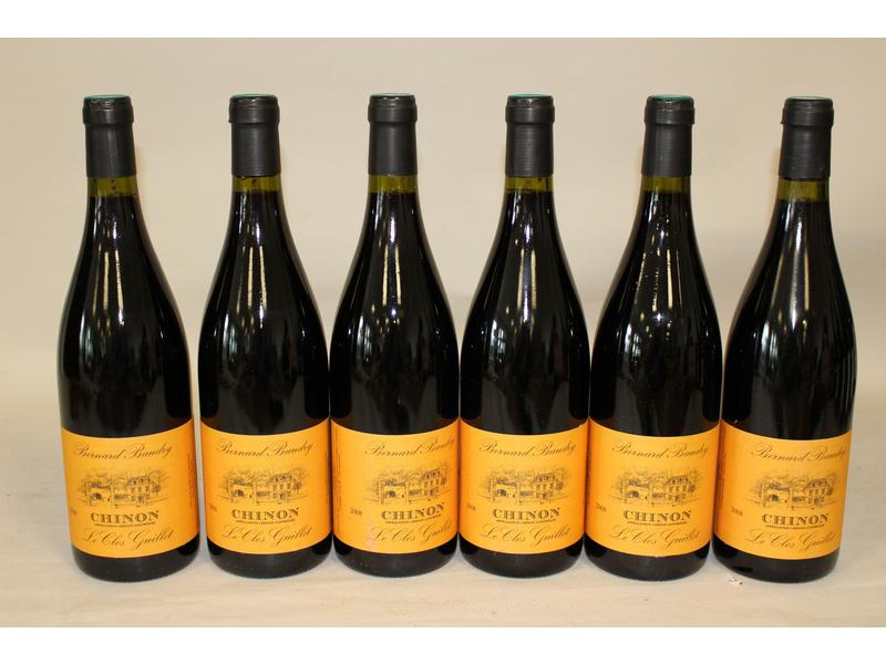 6 blles CHINON, Le Clos Guillot, mise Bernard...