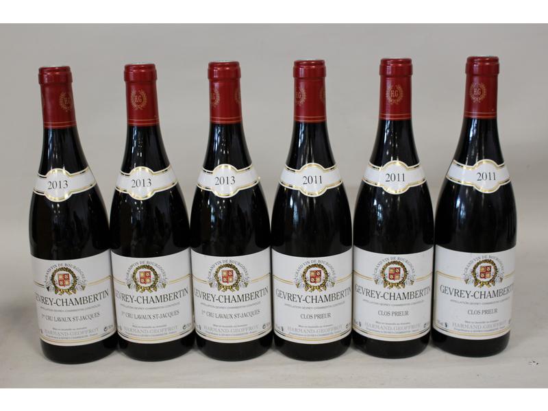 Lot de 6 blles, mise dom. Harmand-Joffroy...
