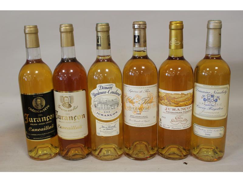 6 blles de Jurançon comprenant: