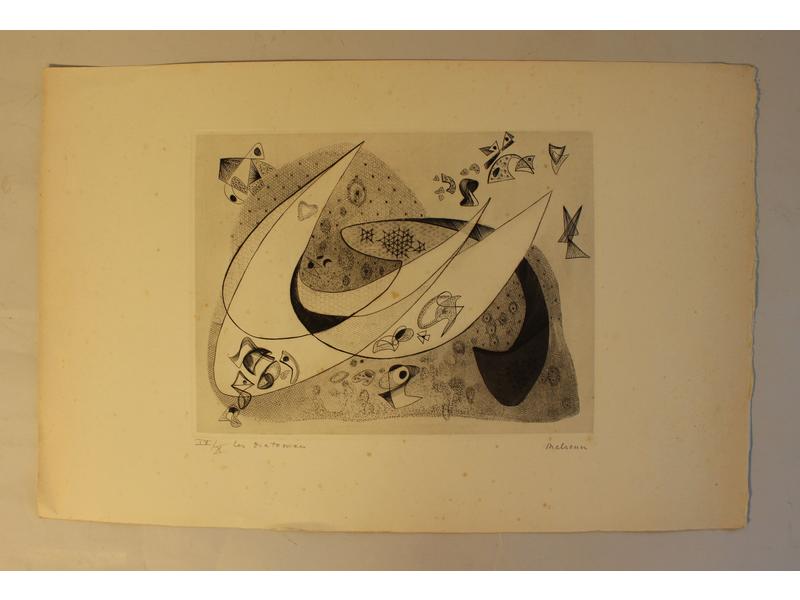 4 GRAVURES du XXe siècle