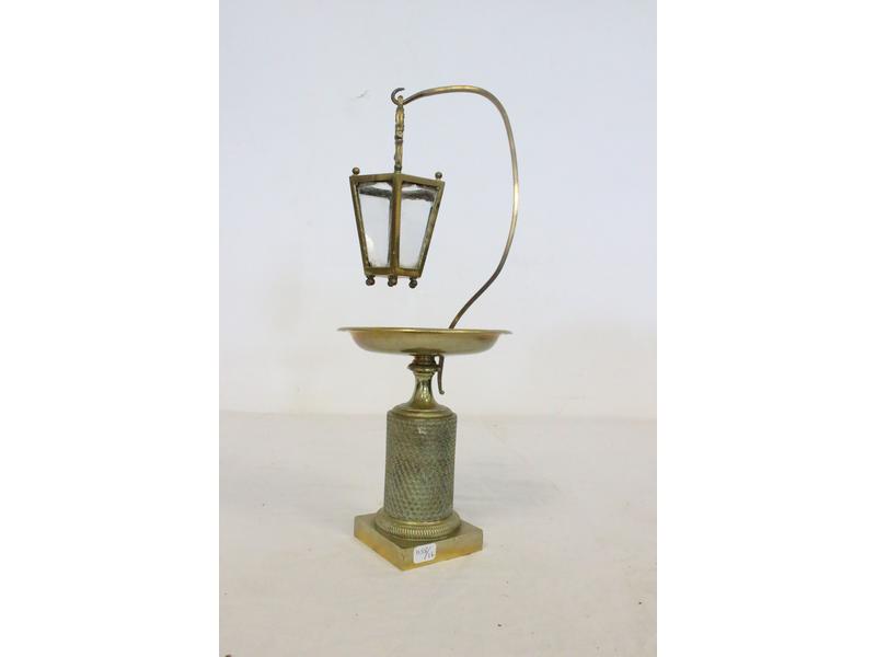 ORIGINAL PETIT BOUGEOIR en bronze et laiton...