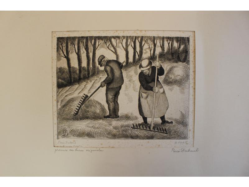 LOT DE 5 GRAVURES