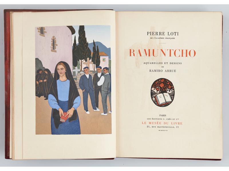 Pierre LOTI, Ramuntcho, ed. G. Cres et Cie,...