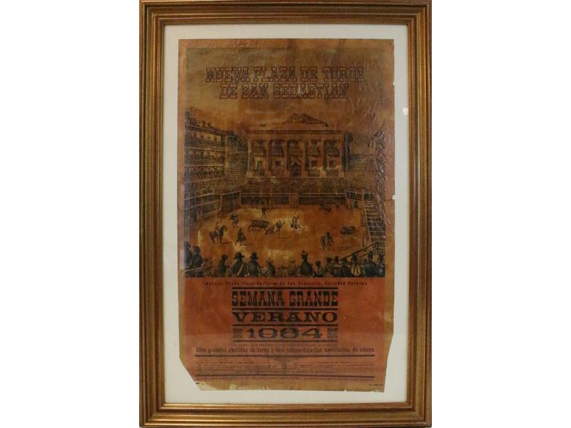 AFFICHE lithographiée en couleurs de chez...