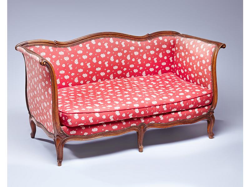 BANQUETTE deux places type ottoman en bois...