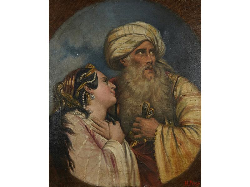 H. PETIT d'après Eugène DELACROIX
