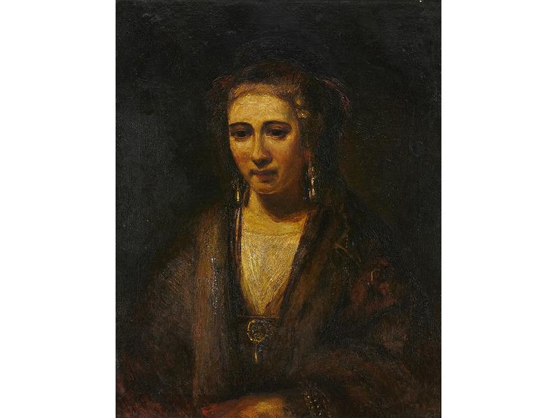Copie d'après Rembrandt van Rijn, fin du...