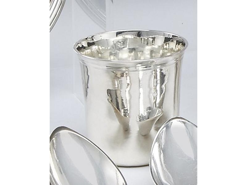 TIMBALE en argent uni chiffrée 52. 1819-1838,...