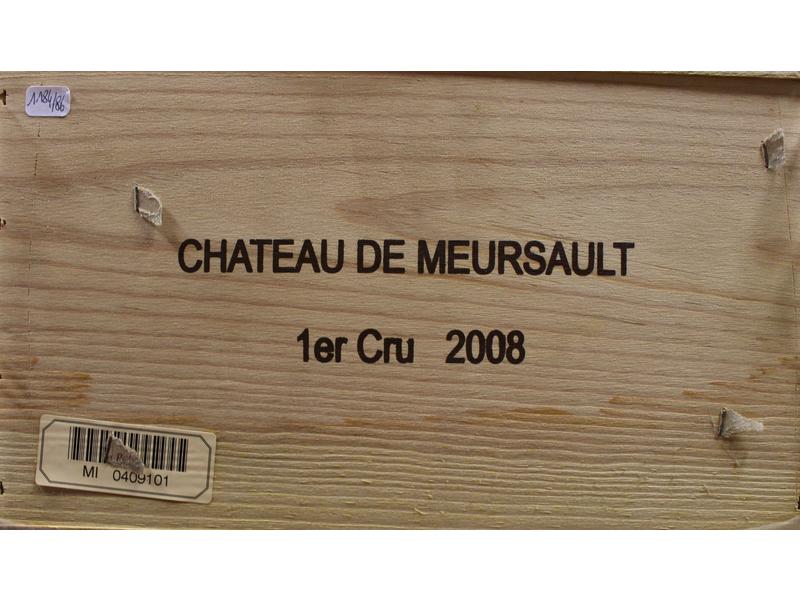 12 Blles DOMAINE DU CH. MEURSAULT blanc,...