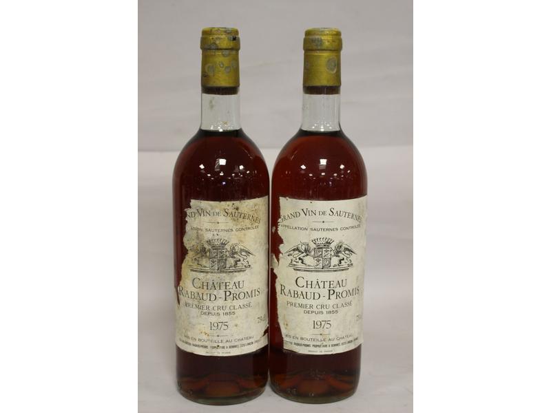 2 Blles CH. RABAUD PROMIS Sauternes 1er CC...