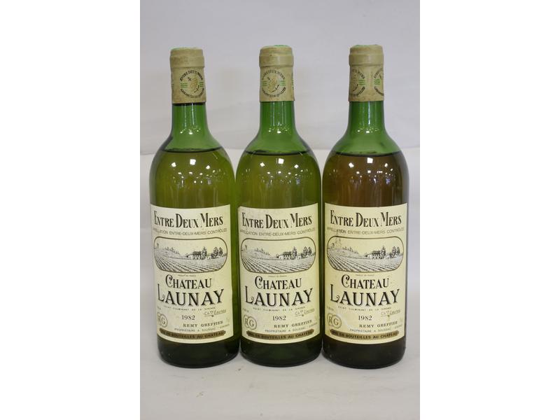 3 Blles CH. LAUNAY Entre-deux Mers 1982