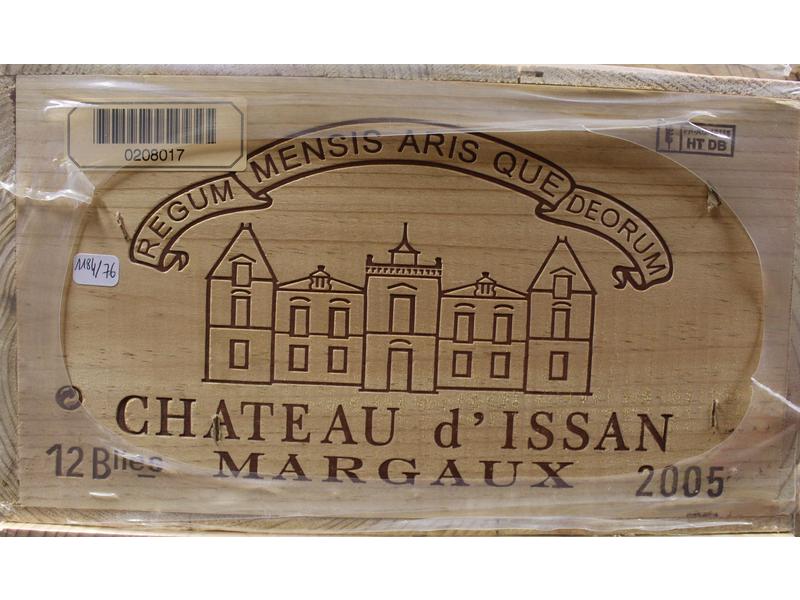 12 Blles CH. D'ISSAN, Margaux, GCC, 2005...