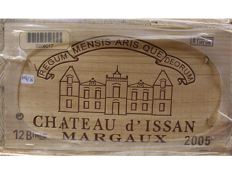 12 Blles CH. D'ISSAN, Margaux, GCC, 2005...