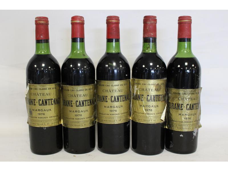 5 Blles CH. BRANE CANTENAC Margaux GCC 1...