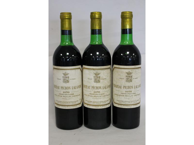 3 Blles CH. PICHON LALANDE Pauillac GCC ...