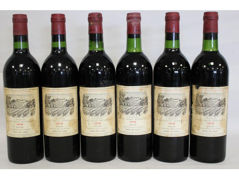 6 Blles CH. DUHART MILON Pauillac GCC 19...