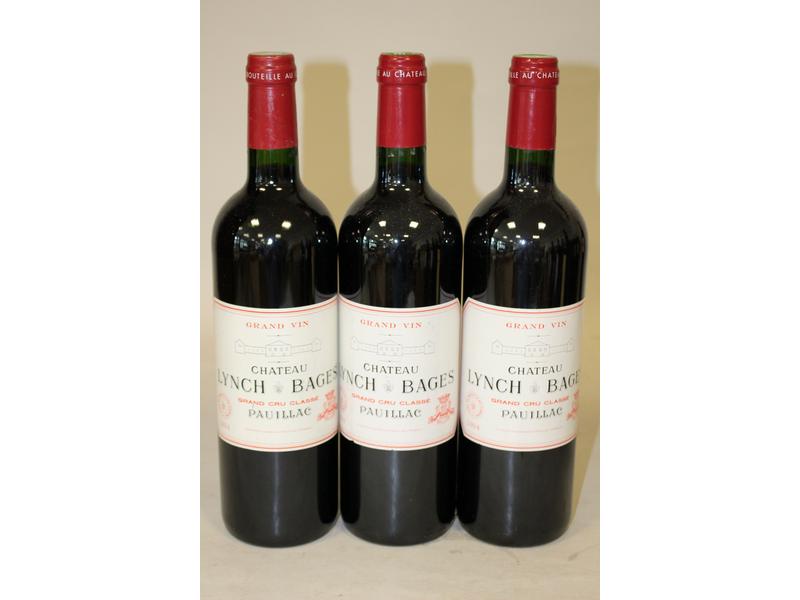 3 blles CH. LYNCH BAGES, Pauillac, GCC, ...