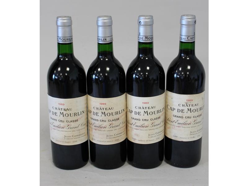 4 blles CH. CAP DE MOURLIN, Saint-Emilion,...