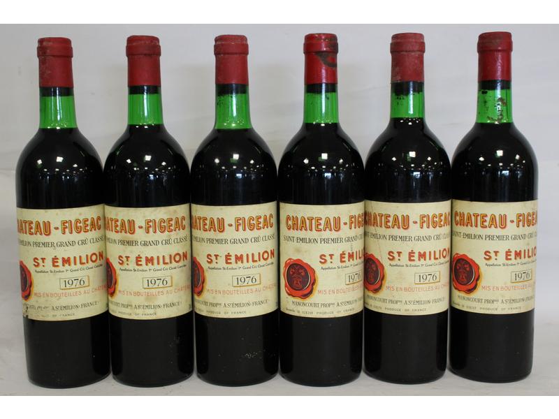 6 Blles CH. FIGEAC Saint-Emilion 1er GCC...