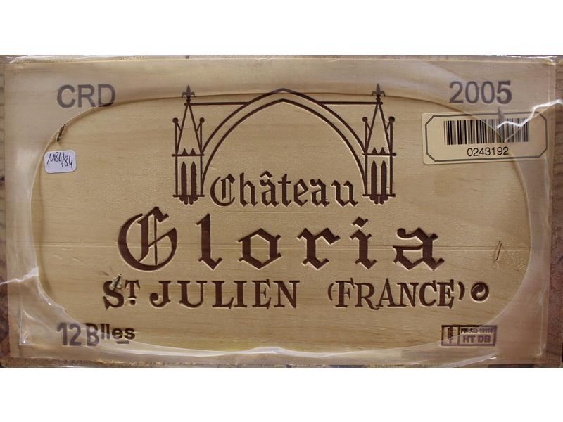 12 Blles CH. GLORIA, Saint-Julien, 2005.