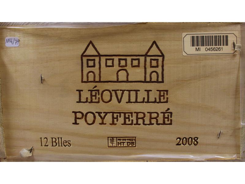 12 Blles CH. LEOVILLE POYFERRE, Saint-Julien,...